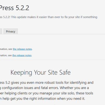 WordPress 5.2.2 was released to the public on June 18,2019
