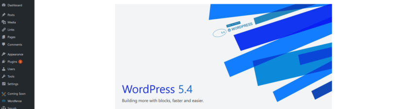 WordPress 5.4 “Adderley” was released on March 31,2020 