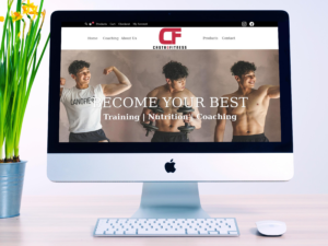 Fitness Coaching & Personal Trainer – Company Website & Ecommerce Store