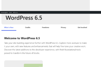 WordPress 6.5 April 2,2024