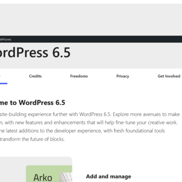 WordPress 6.5 April 2,2024
